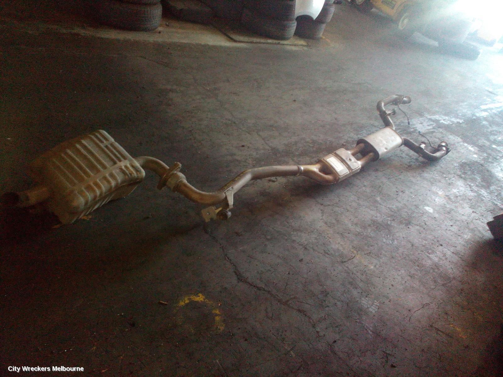 HOLDEN COMMODORE EXHAUST SYSTEM, VF, SEDAN, V6, SINGLE MUFFLER, 05/2013 - 12/2017