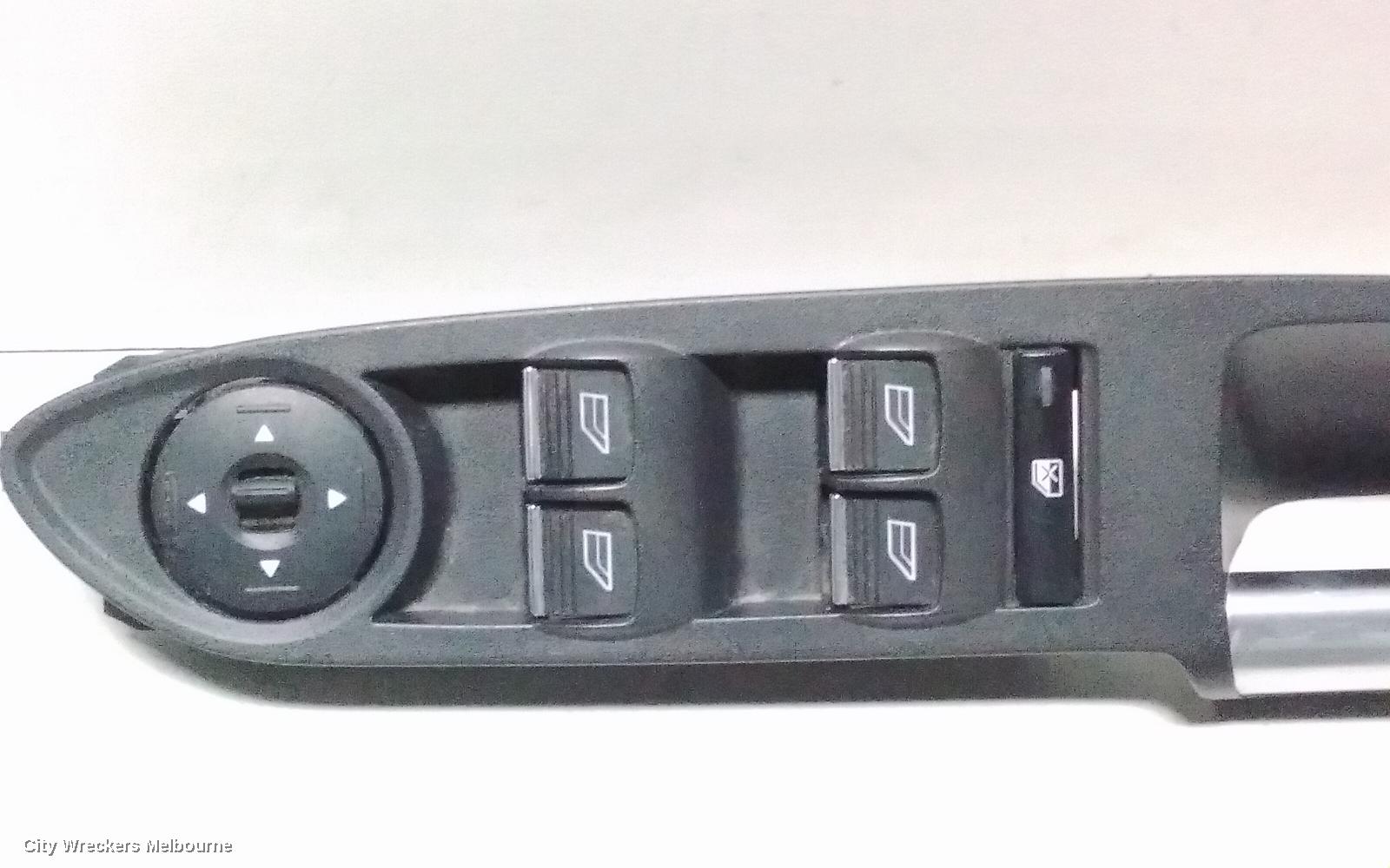 FORD KUGA PWR DR WIND SWITCH, RH FRONT (MASTER SWITCH), NON FOLDING MIRROR TYPE, TF, 11/2012 - 09/2016