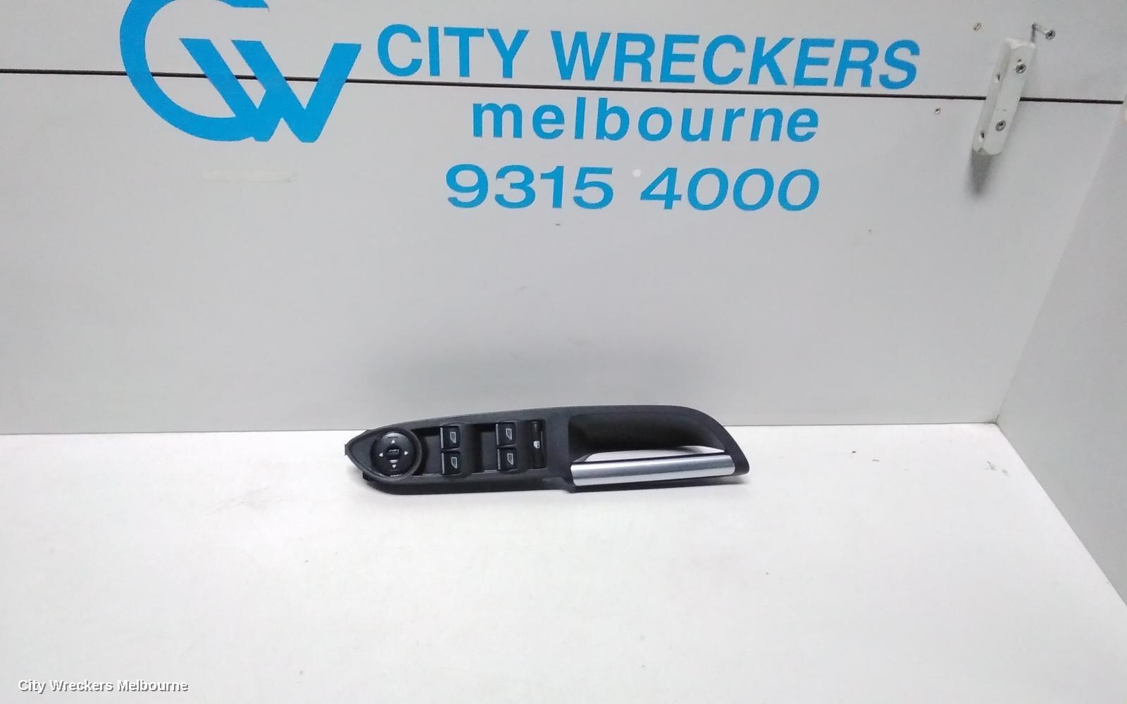 FORD KUGA PWR DR WIND SWITCH, RH FRONT (MASTER SWITCH), NON FOLDING MIRROR TYPE, TF, 11/2012 - 09/2016