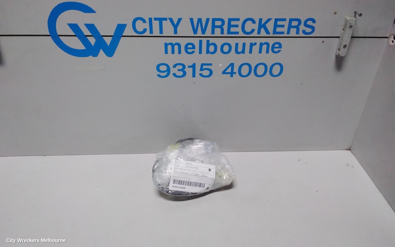 SUZUKI VITARA DOOR/BOOT/GATE LOCK, RIGHT FRONT DOOR LOCK, VITARA, LY (VIN TSM), 06/2015 ONWARDS
