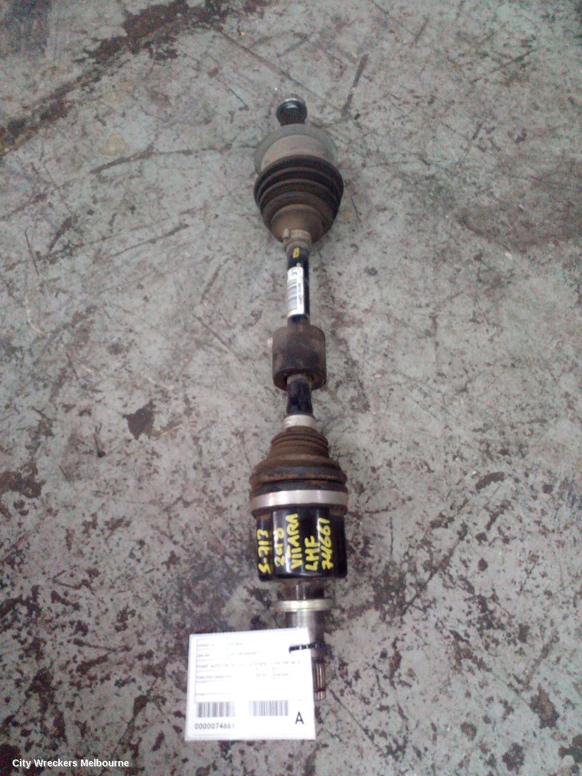 SUZUKI VITARA LEFT DRIVESHAFT, FRONT, AUTO T/M, PETROL, 1.6, VITARA, LY (VIN TSM), 06/2015 ONWARDS