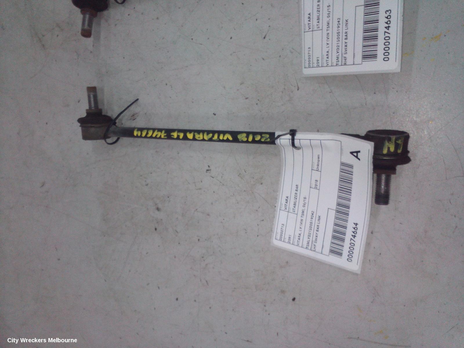 SUZUKI VITARA STABILISER BAR, VITARA, LY (VIN TSM), 06/2015 ONWARDS
