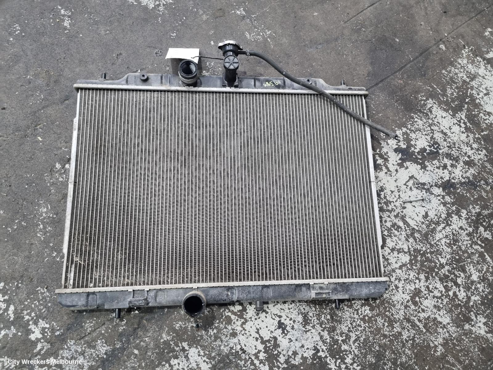 NISSAN XTRAIL RADIATOR, MANUAL, DIESEL, T31, 09/2007 - 12/2013