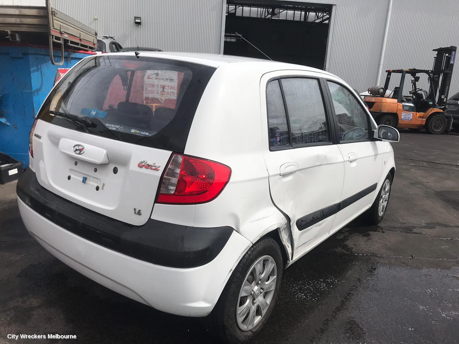 HYUNDAI GETZ BOOTLID/TAILGATE, TAILGATE, TB, MY06, NON SPOILER TYPE, 10/2005 - 09/2011