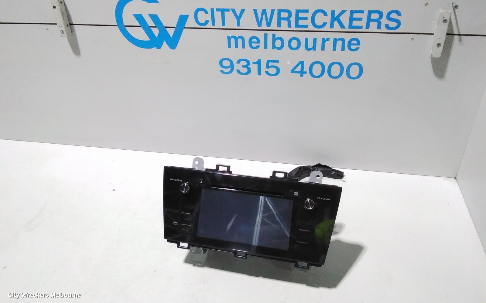 SUBARU OUTBACK RADIO/CD/DVD/SAT/TV, HEAD UNIT, 7IN SAT NAV TYPE, 6TH GEN, 08/2014 - 12/2017