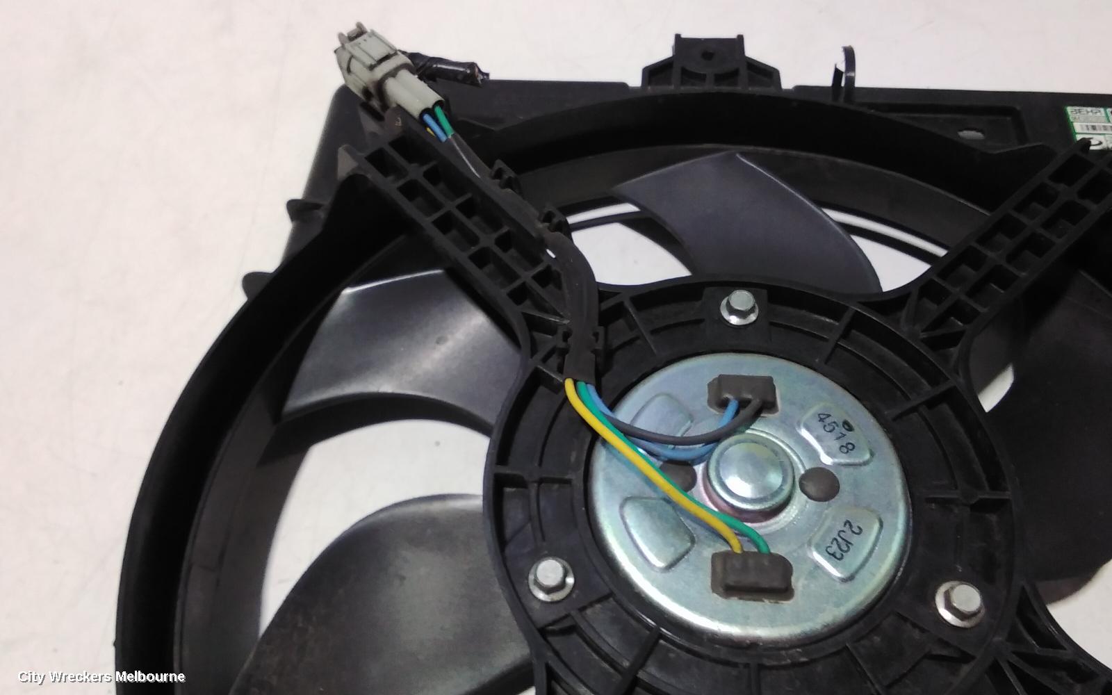 RENAULT KALEOS FAN, DUAL FAN ASSY, PETROL, H45, 09/2008 - 04/2016