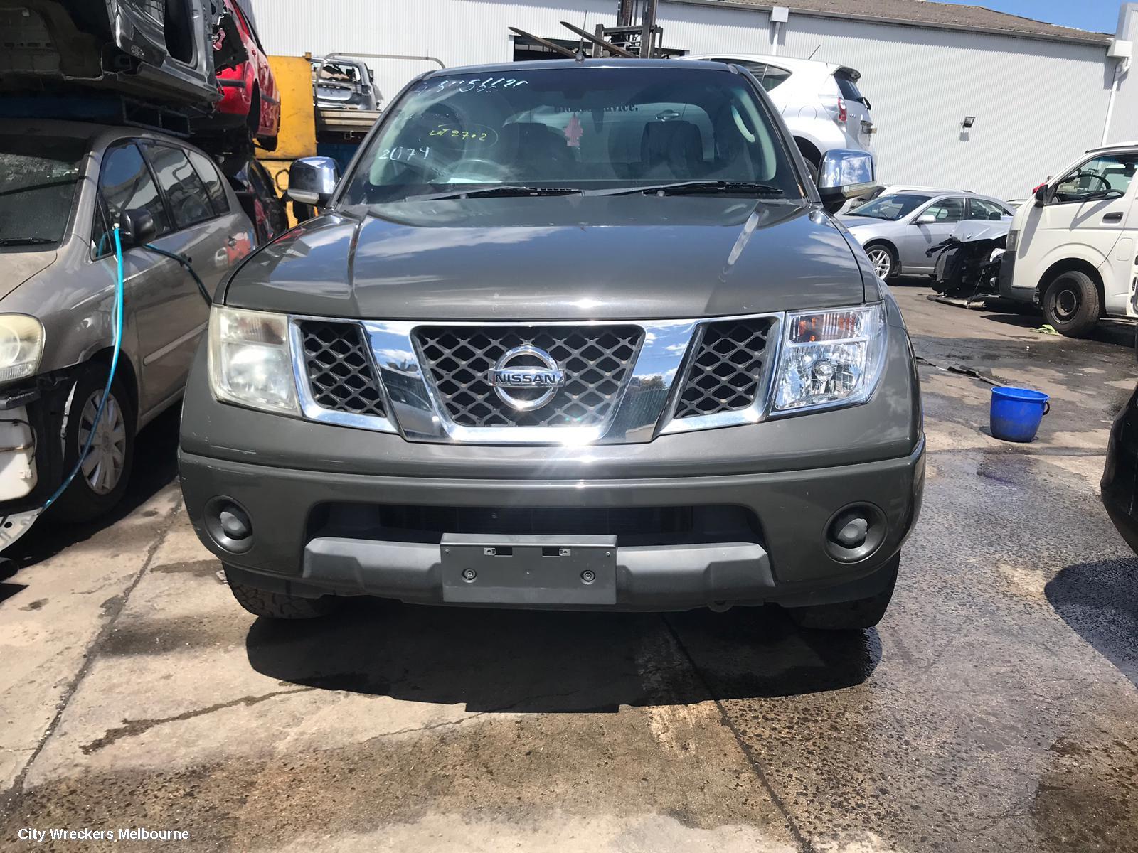 NISSAN NAVARA GRILLE, D40 (VIN VSK), RADIATOR GRILLE, CHROME, 09/2005 - 01/2010