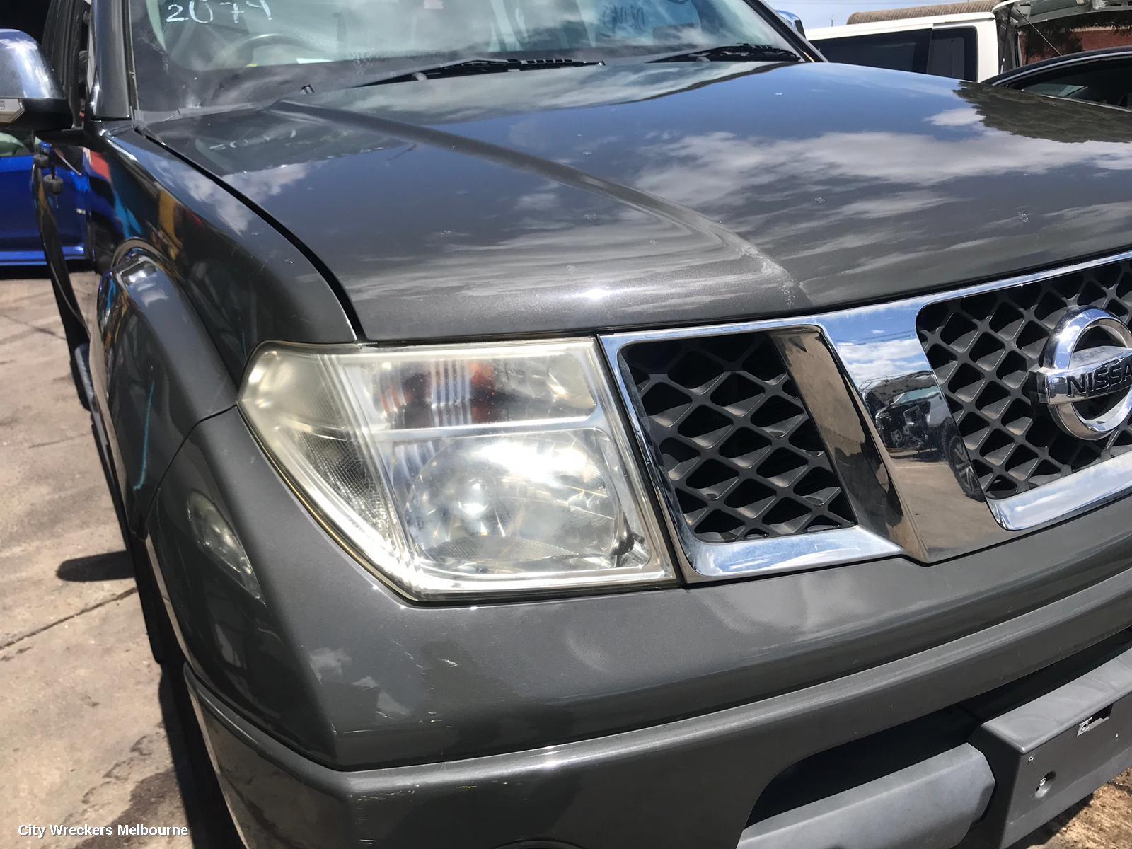 NISSAN NAVARA GRILLE, D40 (VIN VSK), RADIATOR GRILLE, CHROME, 09/2005 - 01/2010