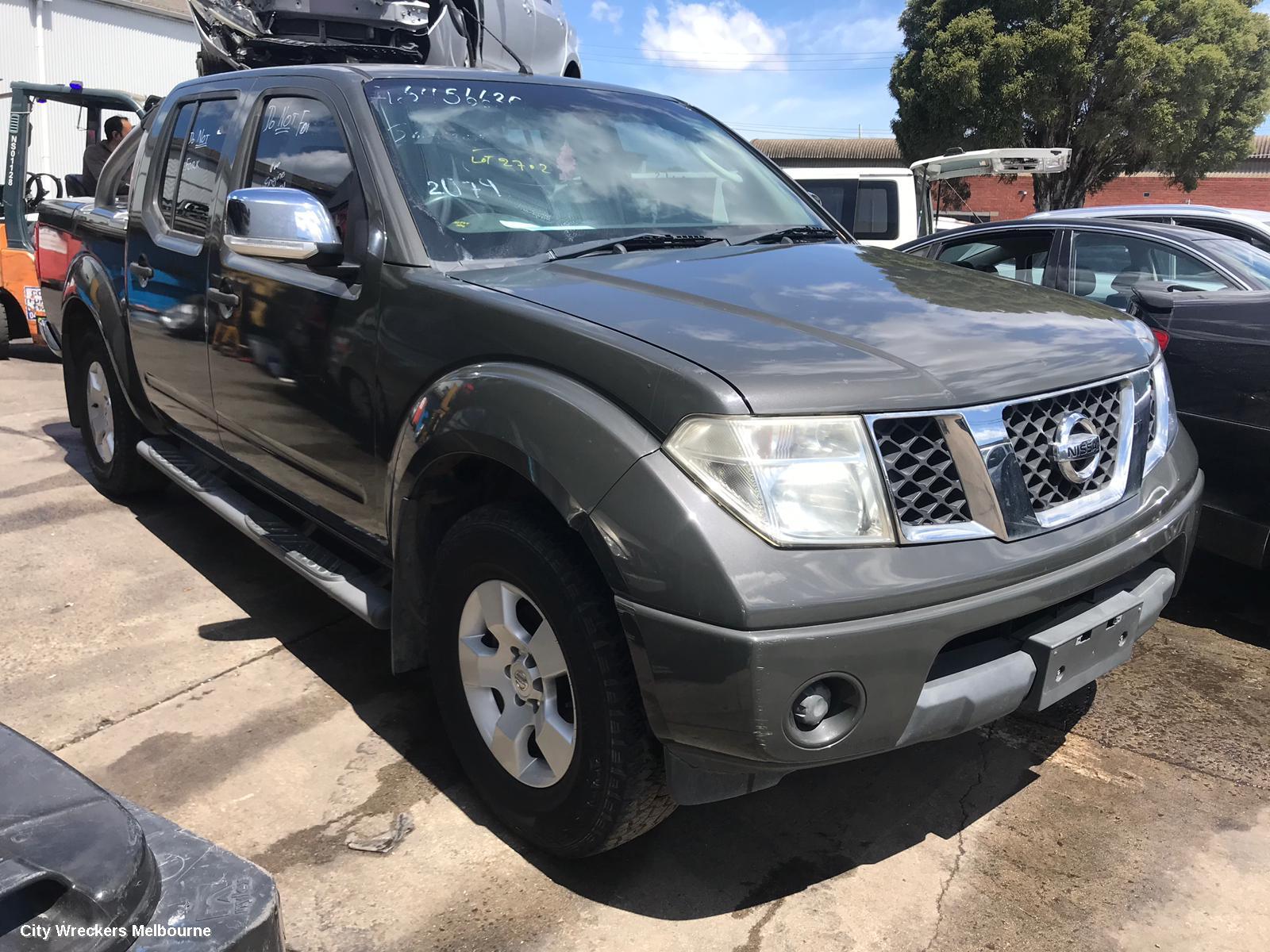 NISSAN NAVARA GRILLE, D40 (VIN VSK), RADIATOR GRILLE, CHROME, 09/2005 - 01/2010