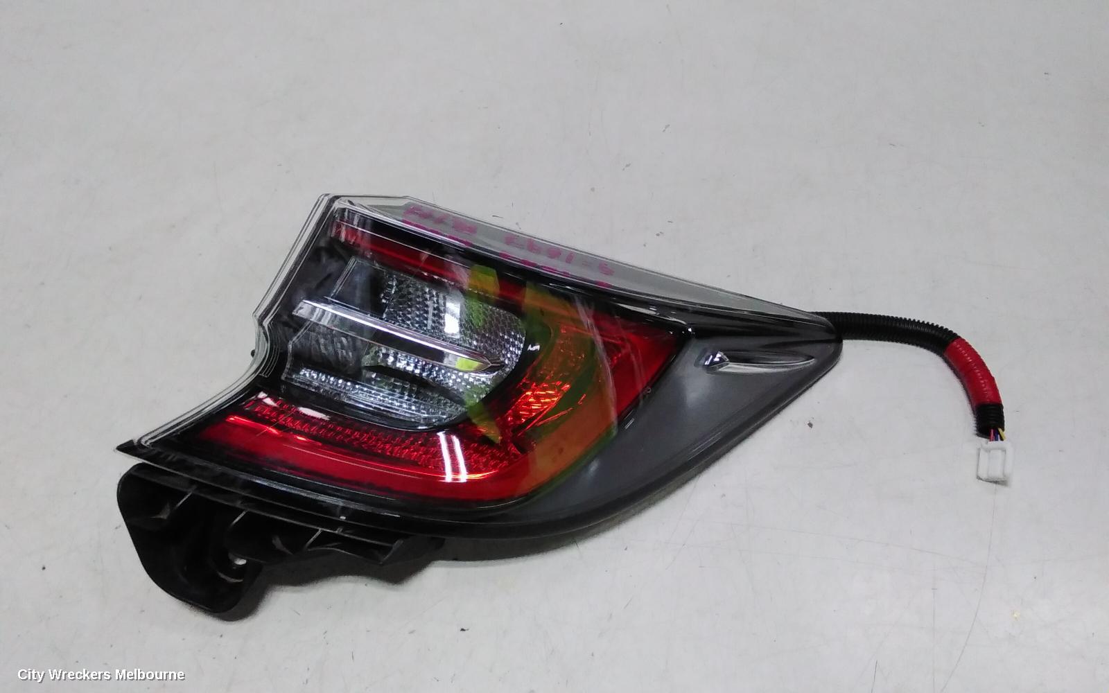TOYOTA COROLLA RIGHT TAILLIGHT, E210, IN BODY, HATCH, 07/2018 - 08/2022