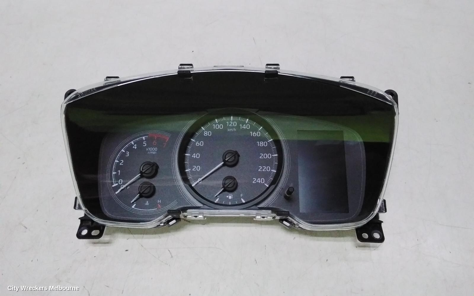 TOYOTA COROLLA INSTRUMENT CLUSTER, INSTRUMENT CLUSTER, AUTO T/M, HATCH, HYBRID, ASCENT SPORT/SX, ZWE211R, 07/2018 ONWARDS