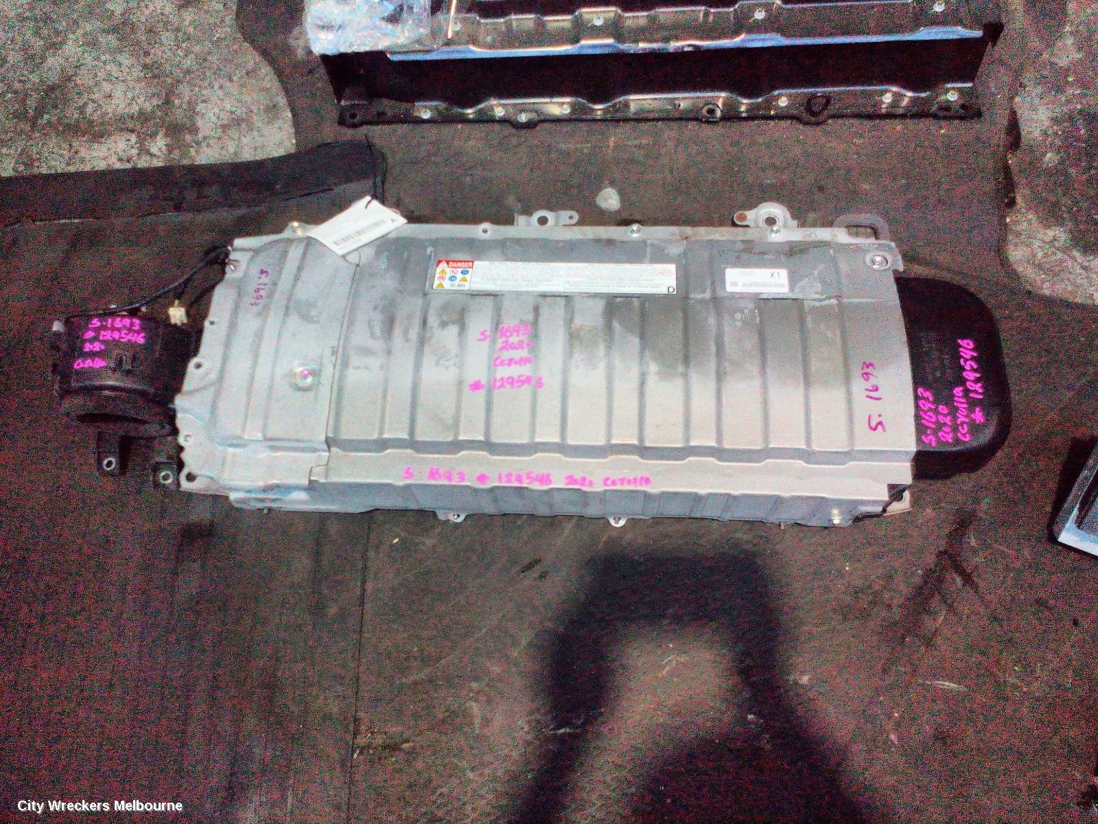 TOYOTA COROLLA BATTERY, 12V VOLT BATTERY, E210, 07/2018 ONWARDS