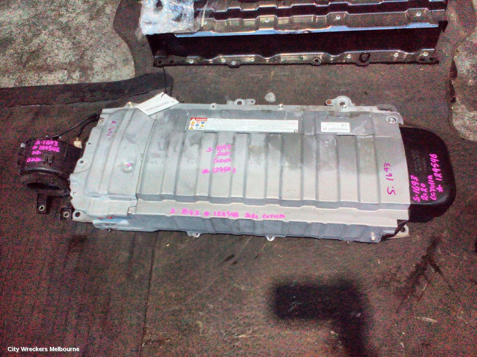 TOYOTA COROLLA BATTERY, 12V VOLT BATTERY, E210, 07/2018 ONWARDS