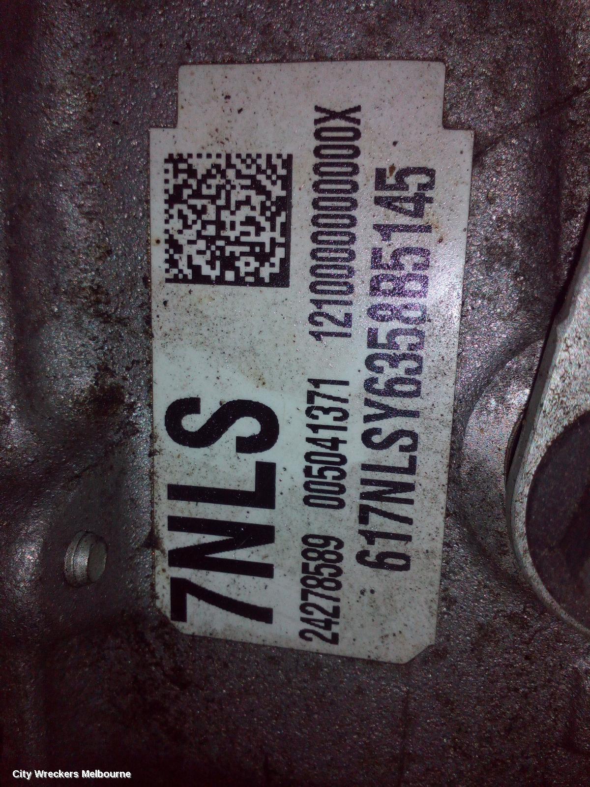 HOLDEN ASTRA TRANS/GEARBOX, AUTO, PETROL, 1.4, TURBO, BK-BL, 09/2016 - 12/2020