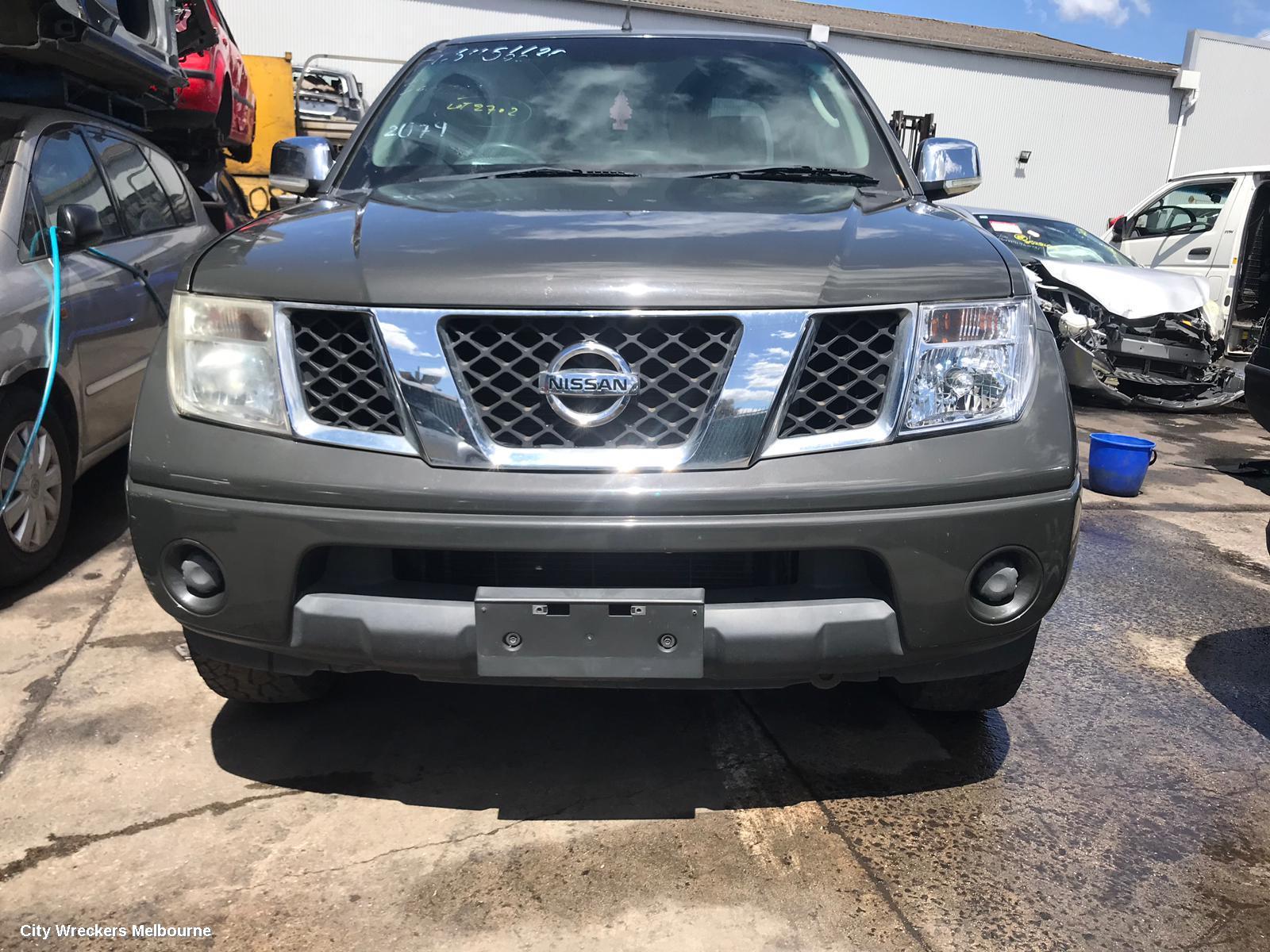 NISSAN NAVARA GRILLE, D40 (VIN VSK), RADIATOR GRILLE, CHROME, 09/2005 - 01/2010