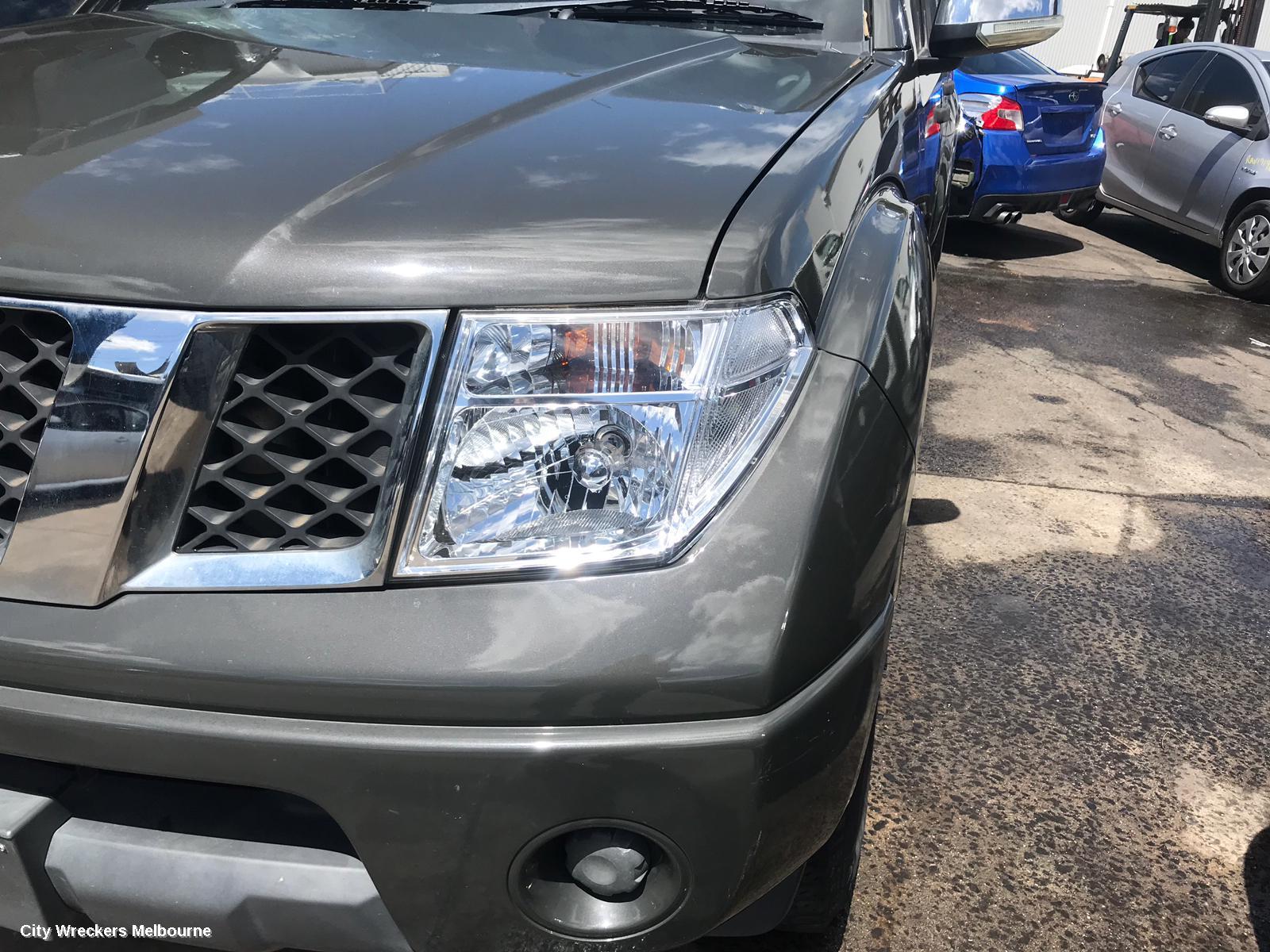 NISSAN NAVARA GRILLE, D40 (VIN VSK), RADIATOR GRILLE, CHROME, 09/2005 - 01/2010