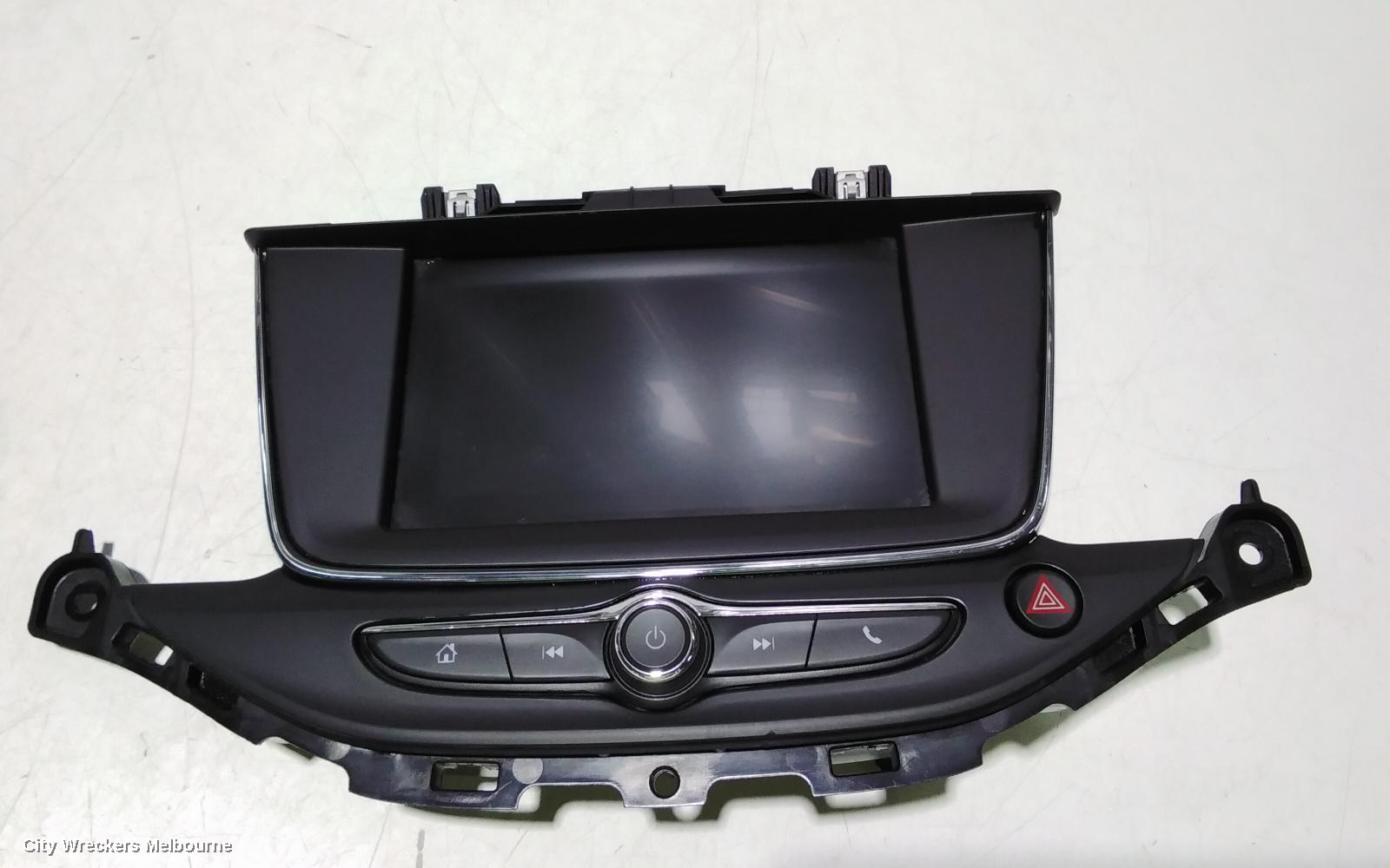 HOLDEN ASTRA RADIO/CD/DVD/SAT/TV, 7IN TOUCHSCREEN, BK-BL, 09/2016 - 12/2020