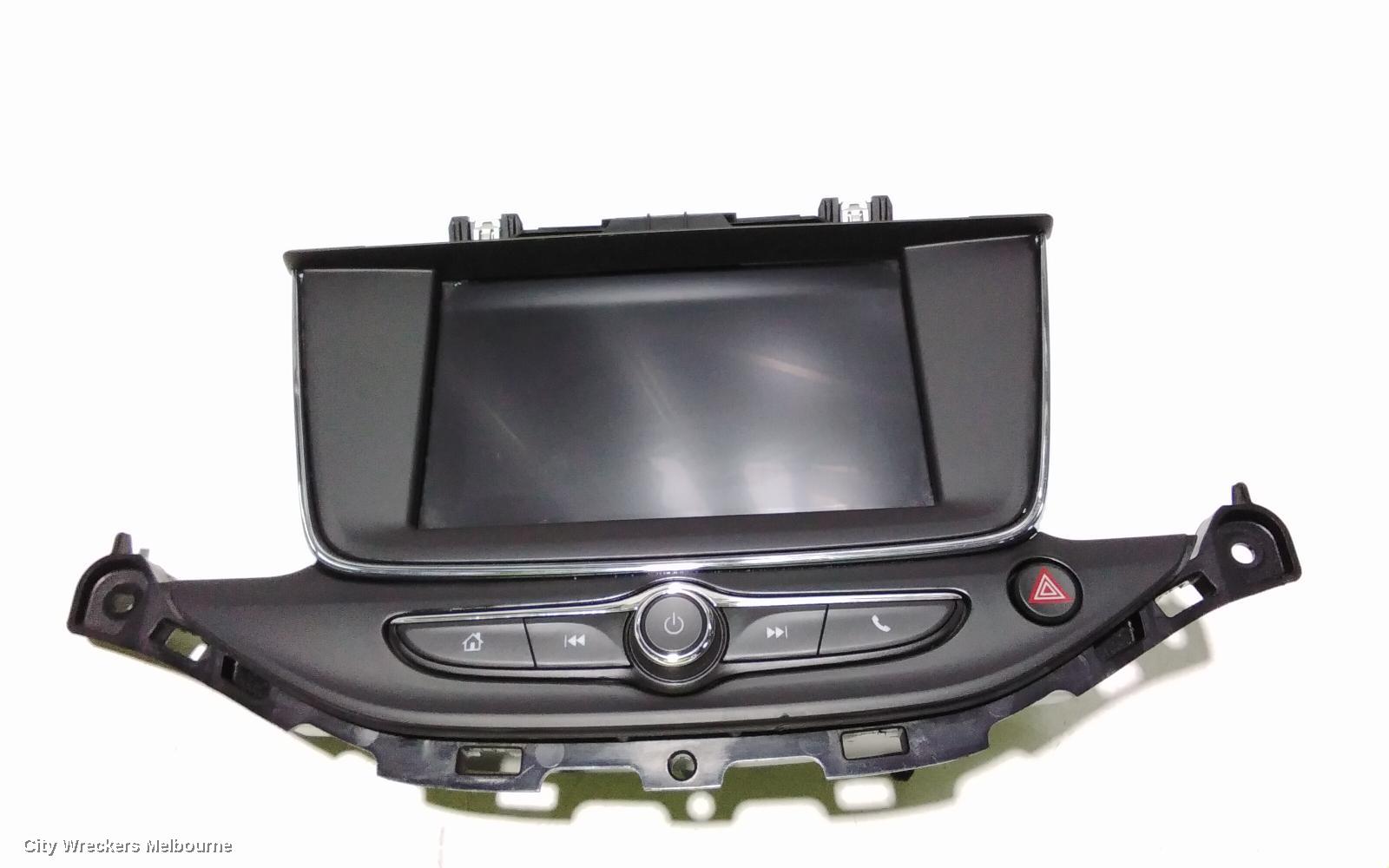 HOLDEN ASTRA RADIO/CD/DVD/SAT/TV, 7IN TOUCHSCREEN, BK-BL, 09/2016 - 12/2020