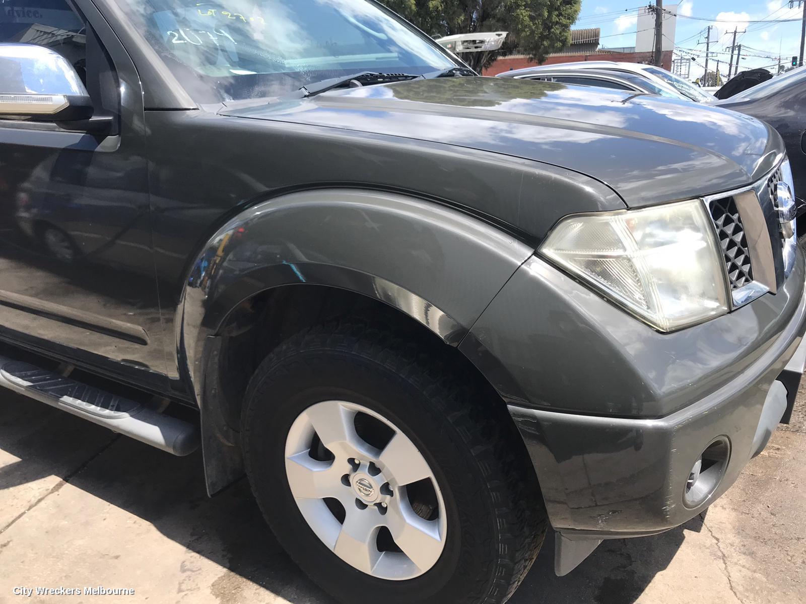 NISSAN NAVARA GRILLE, D40 (VIN VSK), RADIATOR GRILLE, CHROME, 09/2005 - 01/2010