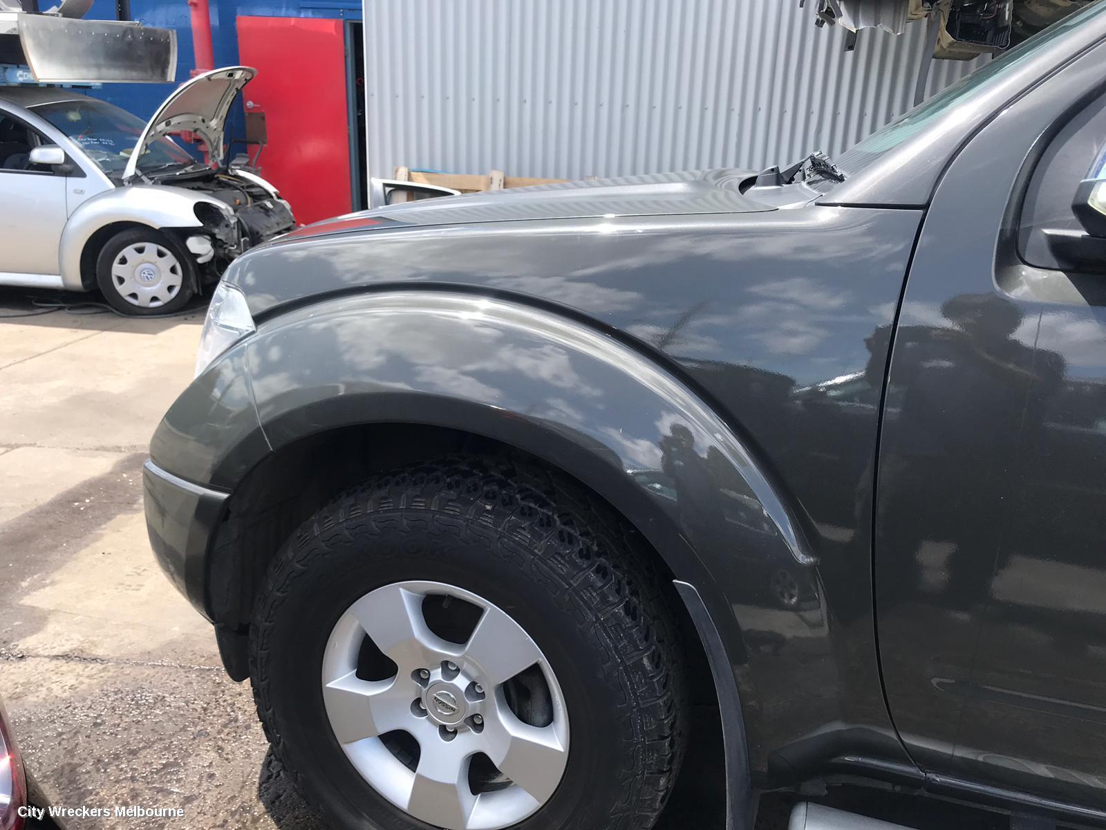 NISSAN NAVARA GRILLE, D40 (VIN VSK), RADIATOR GRILLE, CHROME, 09/2005 - 01/2010