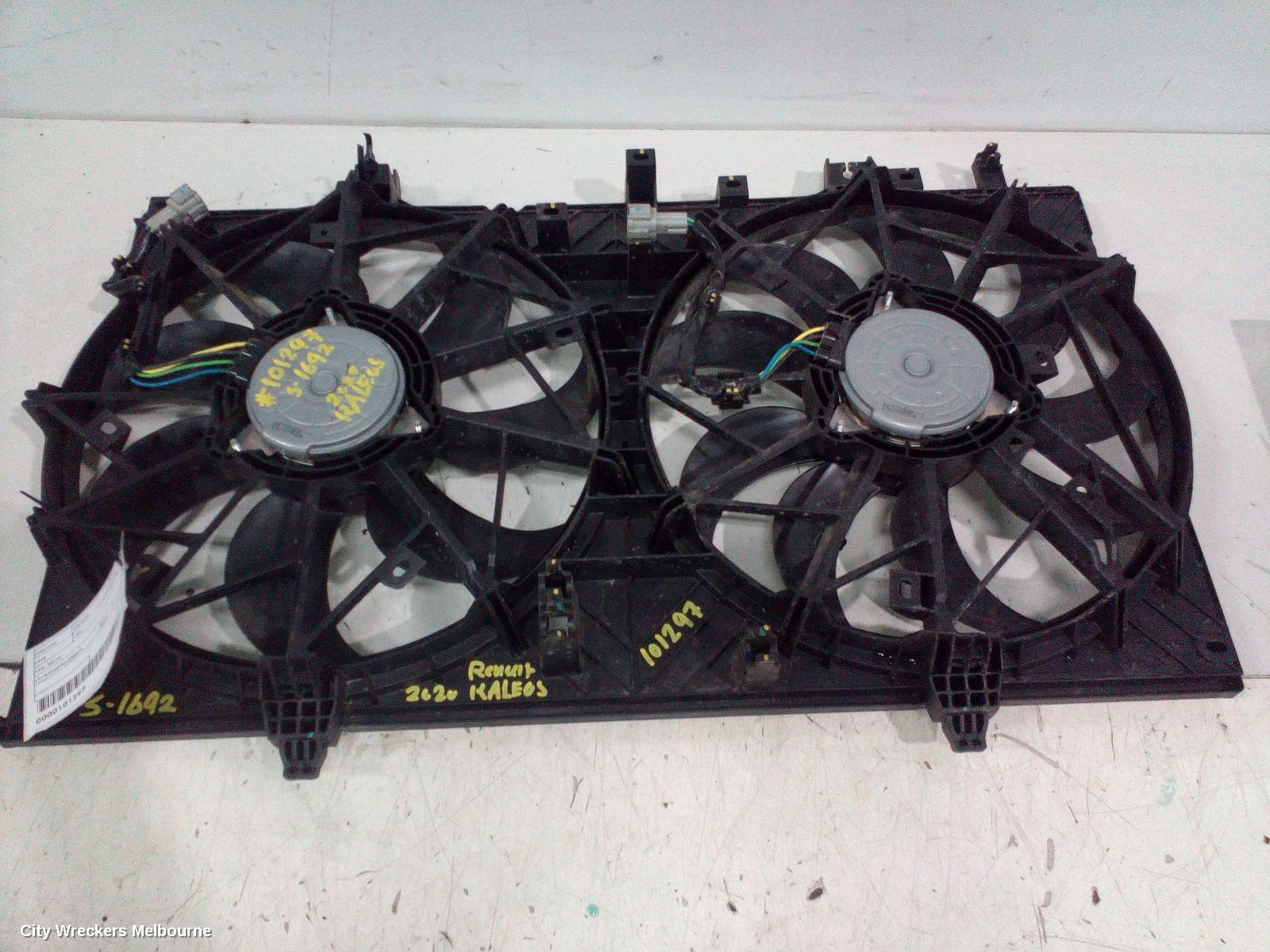 RENAULT KALEOS FAN, DUAL FAN ASSY, 2.5, PETROL, XZG, 05/2016 ONWARDS