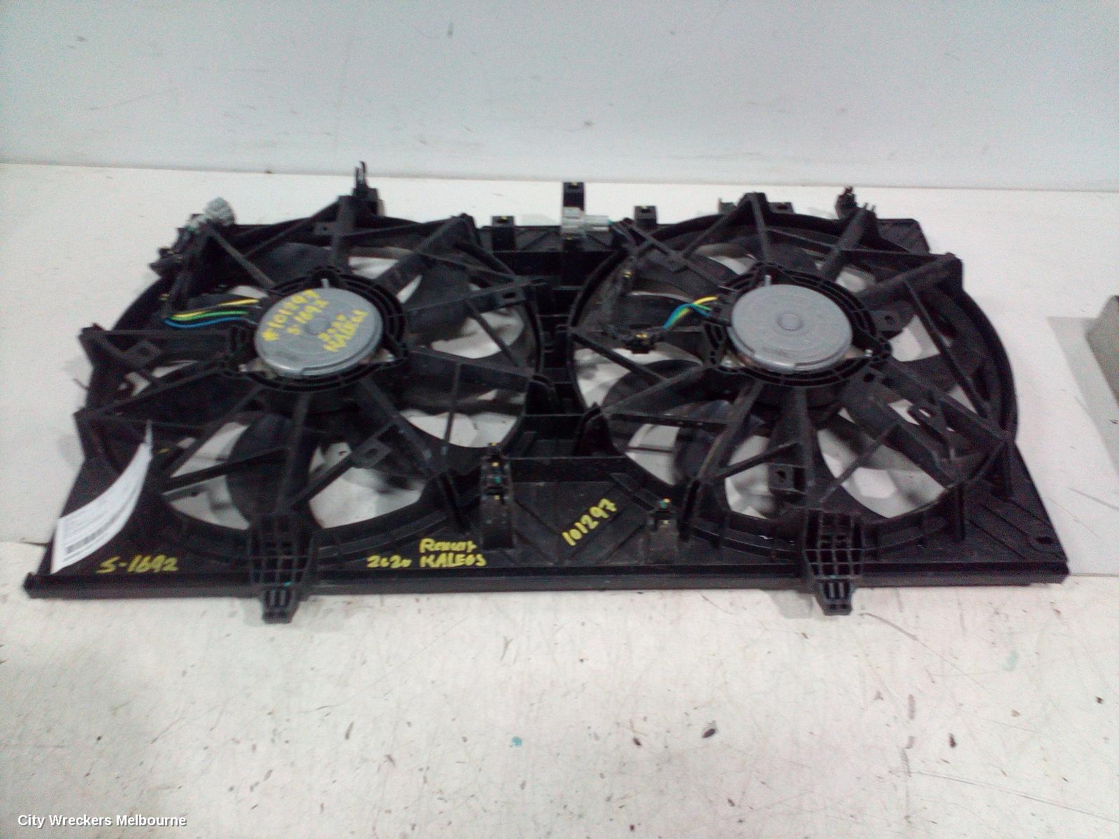 RENAULT KALEOS FAN, DUAL FAN ASSY, 2.5, PETROL, XZG, 05/2016 ONWARDS