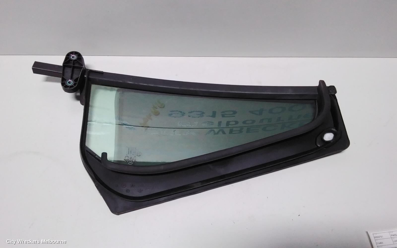 VOLKSWAGEN PASSAT RIGHT REAR 1/4 DOOR GLASS, B8/MK7, 06/2015 - 05/2023