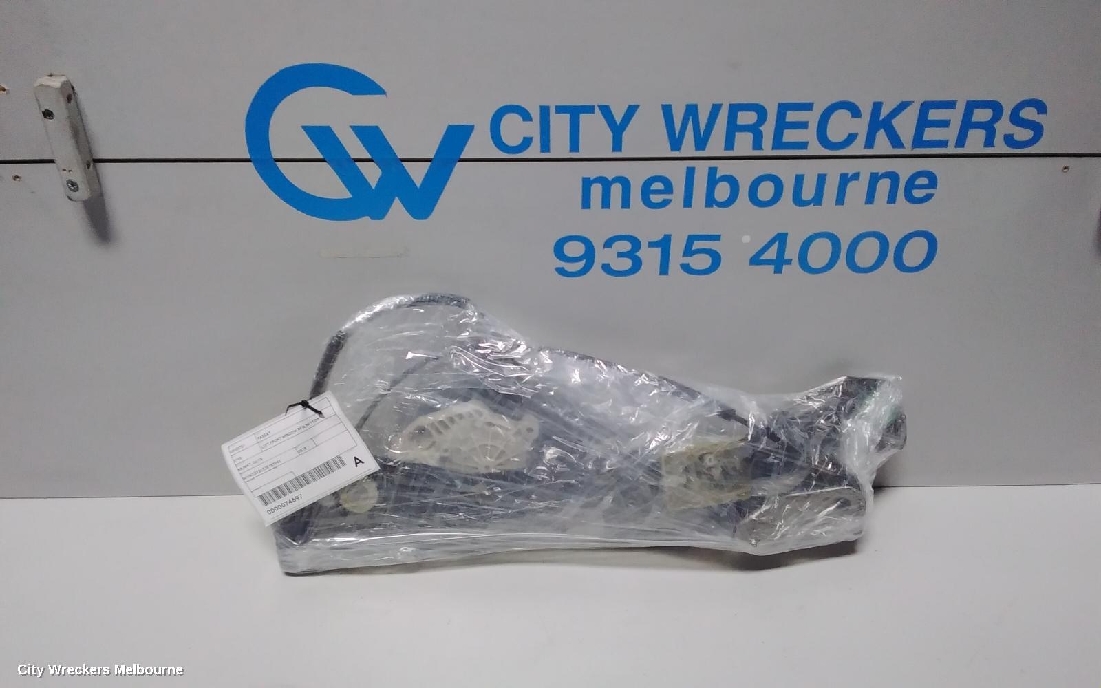 VOLKSWAGEN PASSAT LEFT FRONT WINDOW REG/MOTOR, DOOR REG ASSY (REG AND MOTOR), B8/MK7, 06/2015 ONWARDS