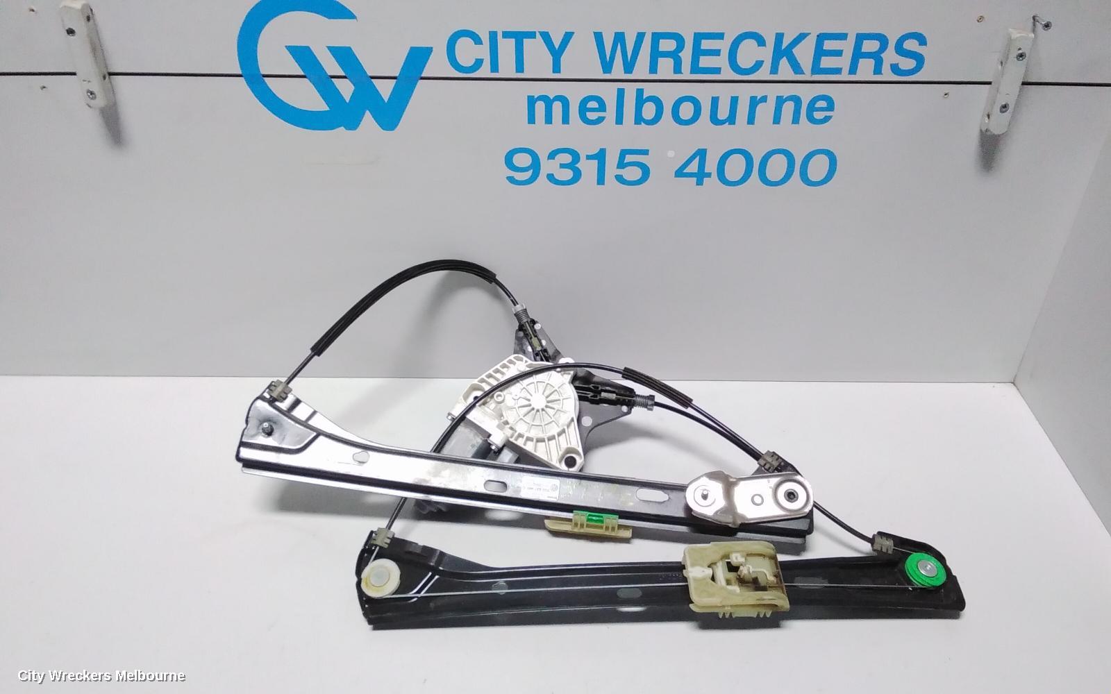 VOLKSWAGEN PASSAT LEFT FRONT WINDOW REG/MOTOR, DOOR REG ASSY (REG AND MOTOR), B8/MK7, 06/2015 ONWARDS
