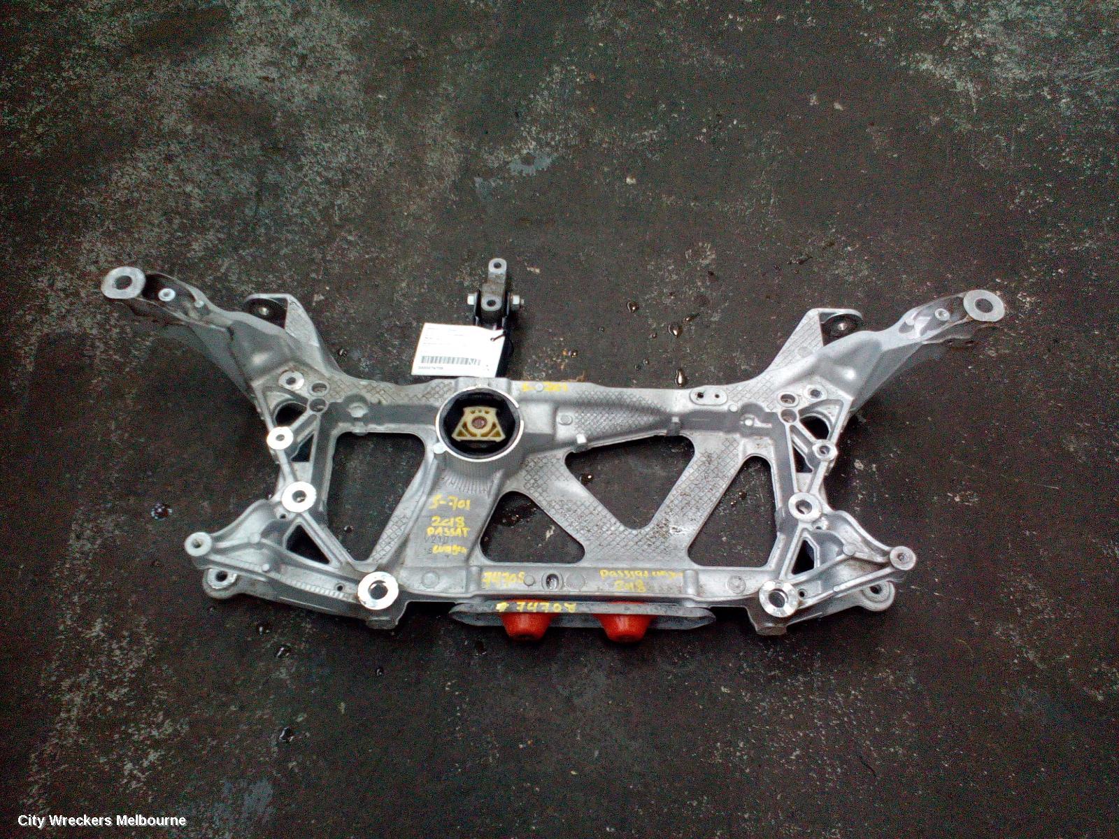 VOLKSWAGEN PASSAT FRT XMEMBER/CRADLE, B8/MK7, 06/2015 - 05/2023