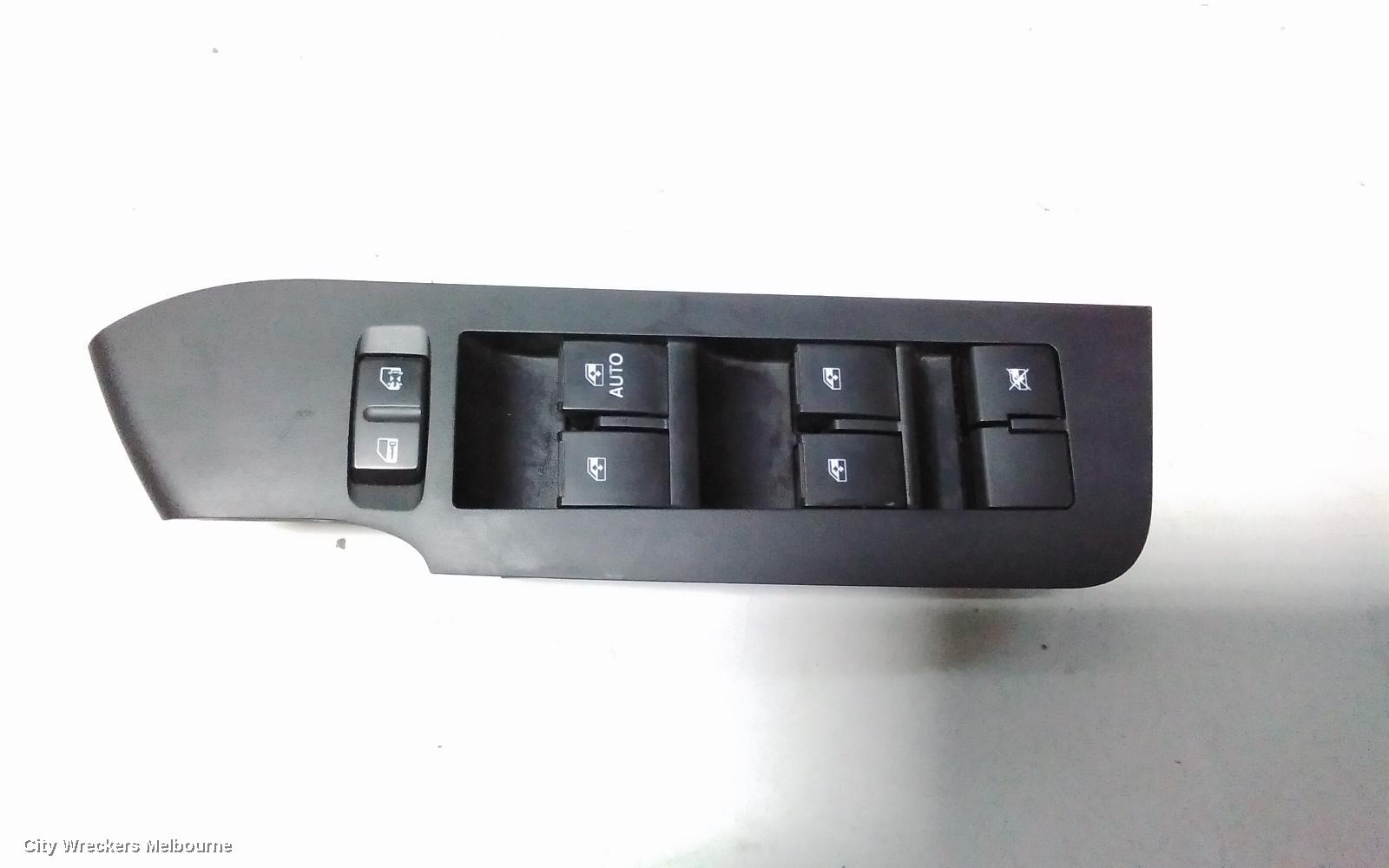 HOLDEN CAPTIVA PWR DR WIND SWITCH, RH FRONT (MASTER SWITCH), CAPTIVA 5 (VIN KL3D), CG, 01/2011 - 06/2018