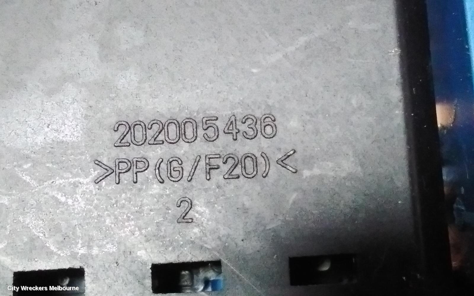 HOLDEN CAPTIVA PWR DR WIND SWITCH, RH FRONT (MASTER SWITCH), CAPTIVA 5 (VIN KL3D), CG, 01/2011 - 06/2018