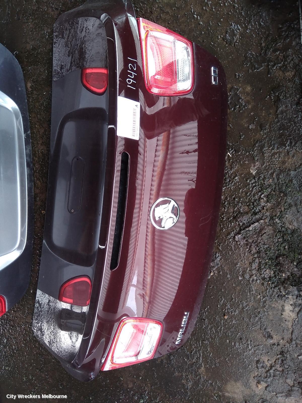 HOLDEN MALIBU BOOTLID/TAILGATE, BOOTLID, V300, 06/2013 - 12/2017