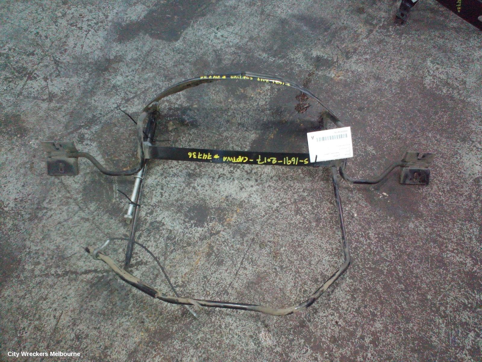 HOLDEN CAPTIVA SPARE WHEEL CARRIER, CG, 09/2006 - 06/2018