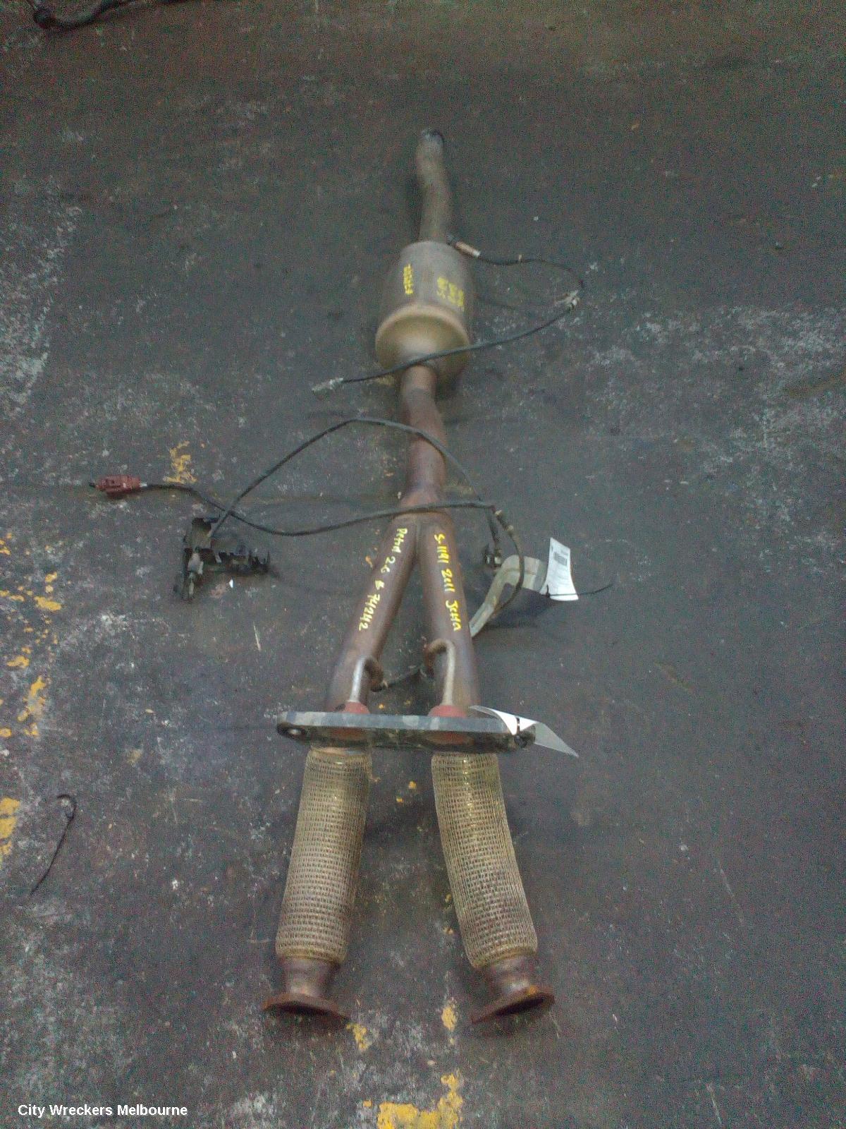 VOLKSWAGEN JETTA CATALYTIC CONVERTER, MANIFOLD-CAT TYPE, 2.0, PETROL, BVY/BLR CODE, 1KM, 02/2006 - 07/2011