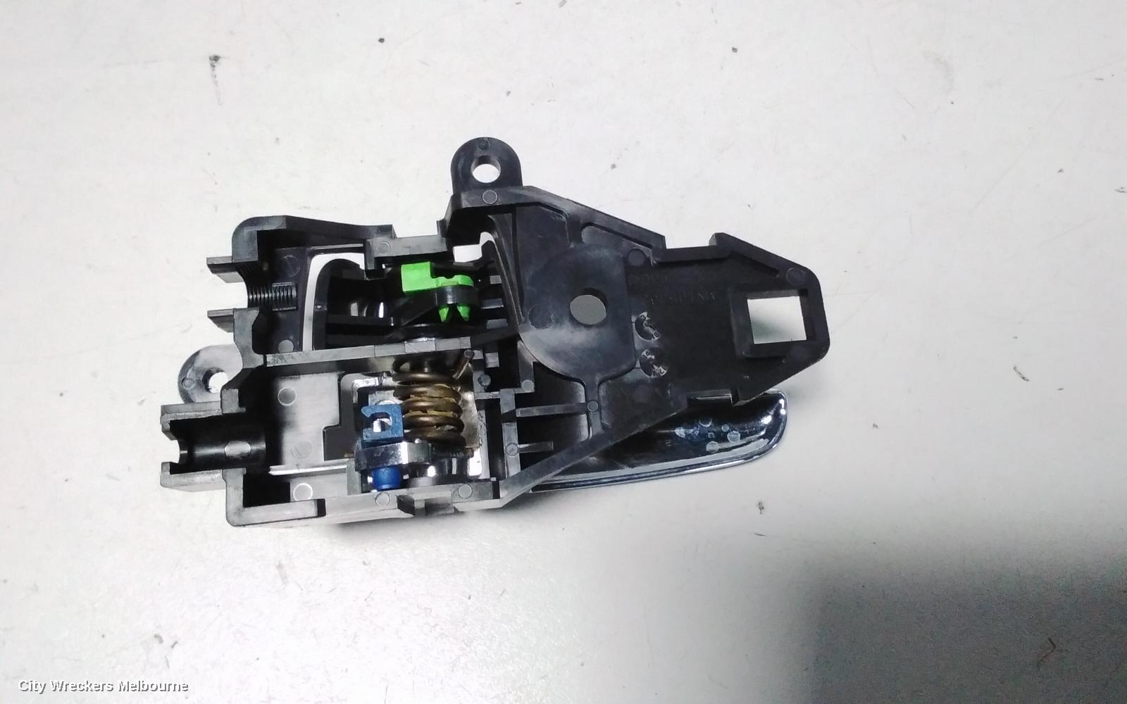 MITSUBISHI LANCER DOOR HANDLE, INNER, RH FRONT/RH REAR, CHROME, CJ, 07/2007 - 10/2015