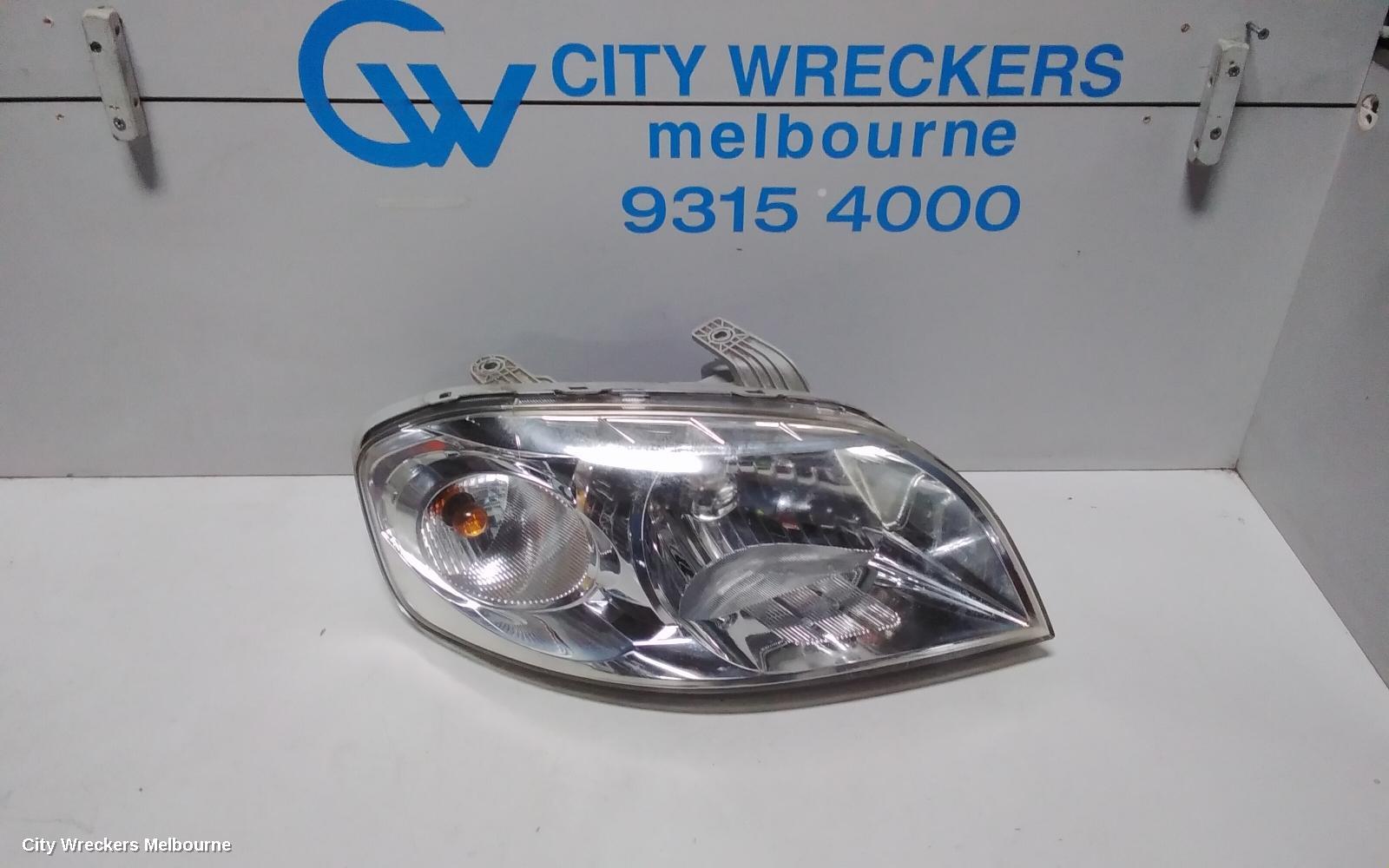 HOLDEN BARINA RIGHT HEADLAMP, TK, SEDAN, 12/2005 - 12/2012