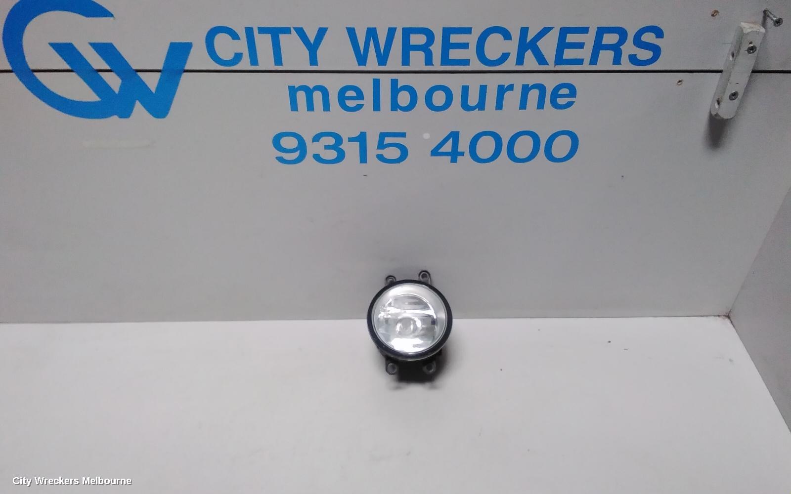 TOYOTA COROLLA LEFT INDICATOR/FOG/SIDE, BUMPER FOGLAMP, ZRE152/20153R, SEDAN, 03/2007 - 12/2013