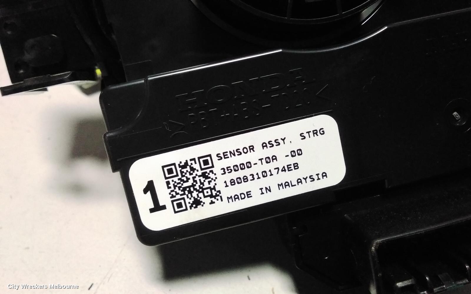 HONDA HRV AIRBAG MODULE/SENSOR, CLOCKSPRING, RU5, 12/2014 ONWARDS