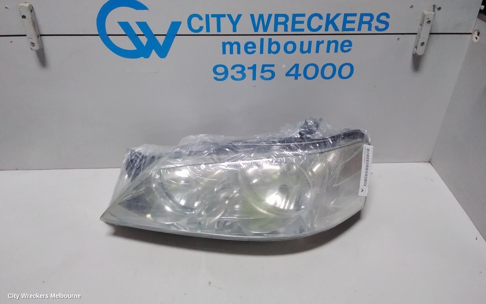 FORD FALCON LEFT HEADLAMP, BA-BF1, SR/XL/XLS/FAIRMONT GHIA/RTV, 10/2002 - 08/2006