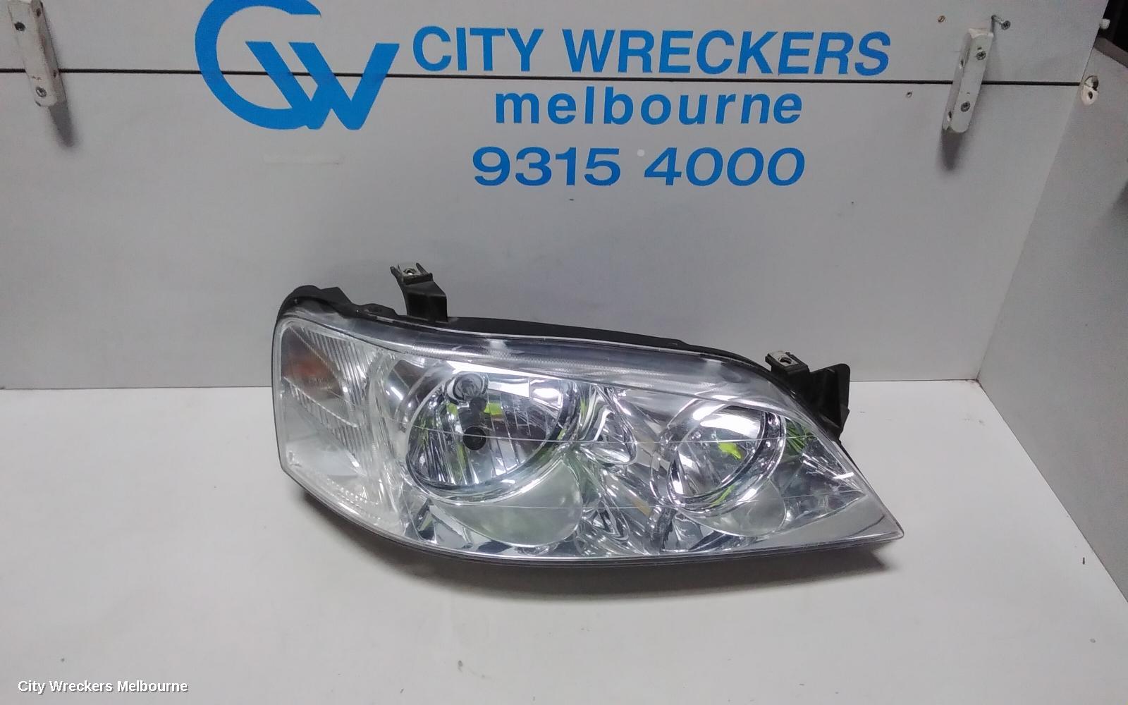 FORD FALCON RIGHT HEADLAMP, BA-BF1, SR/XL/XLS/FAIRMONT GHIA/RTV, 10/2002 - 08/2006