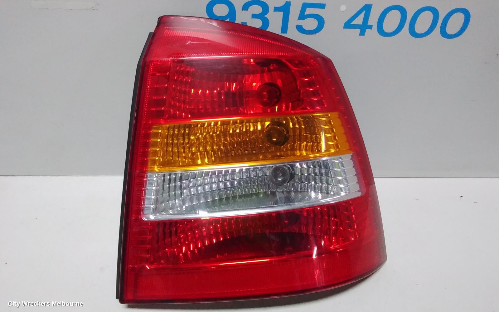 HOLDEN ASTRA RIGHT TAILLIGHT, TS, 5DR & 3DR, 09/1998 - 10/2006