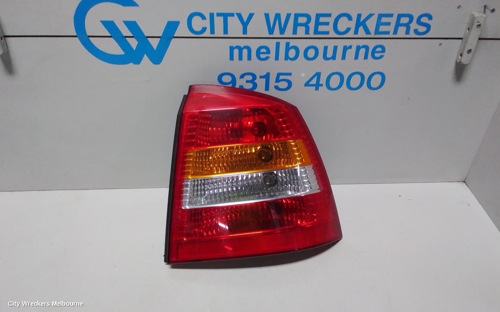 HOLDEN ASTRA RIGHT TAILLIGHT, TS, 5DR & 3DR, 09/1998 - 10/2006