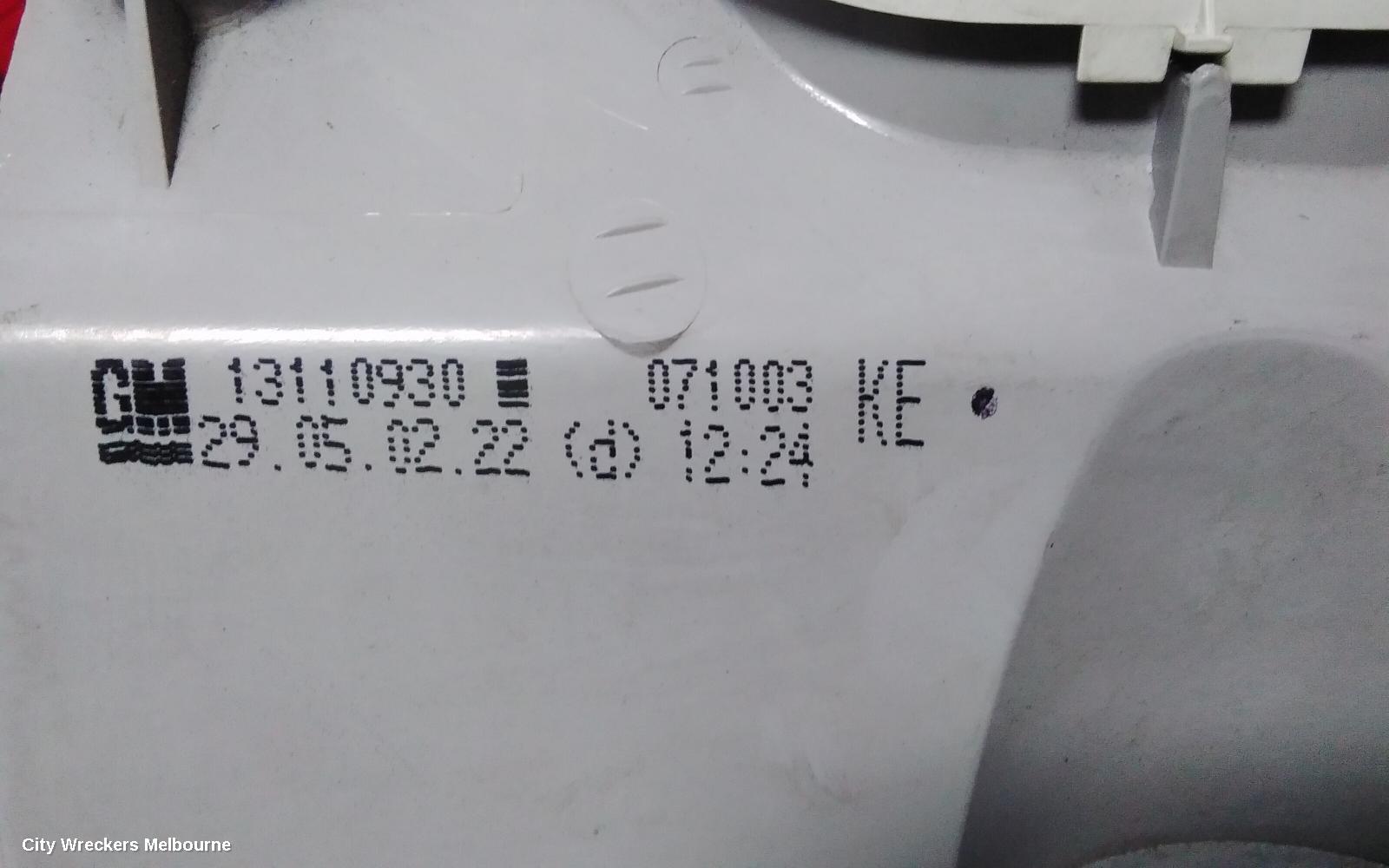 HOLDEN ASTRA RIGHT TAILLIGHT, TS, 5DR & 3DR, 09/1998 - 10/2006