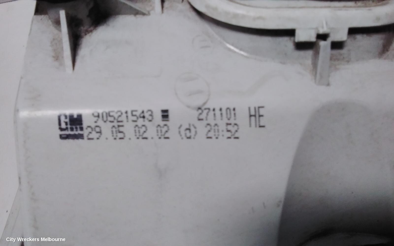 HOLDEN ASTRA RIGHT TAILLIGHT, TS, 5DR & 3DR, 09/1998 - 10/2006