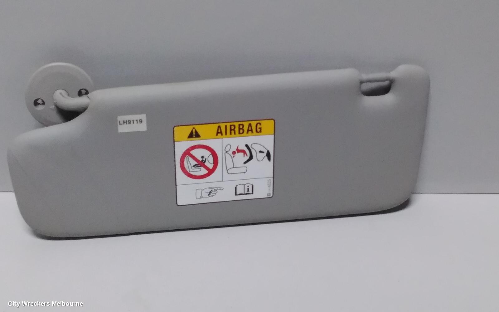 HOLDEN BARINA SUNVISOR, SPARK, MJ (VIN KL3MF...), LH SIDE, 10/2010 - 06/2015
