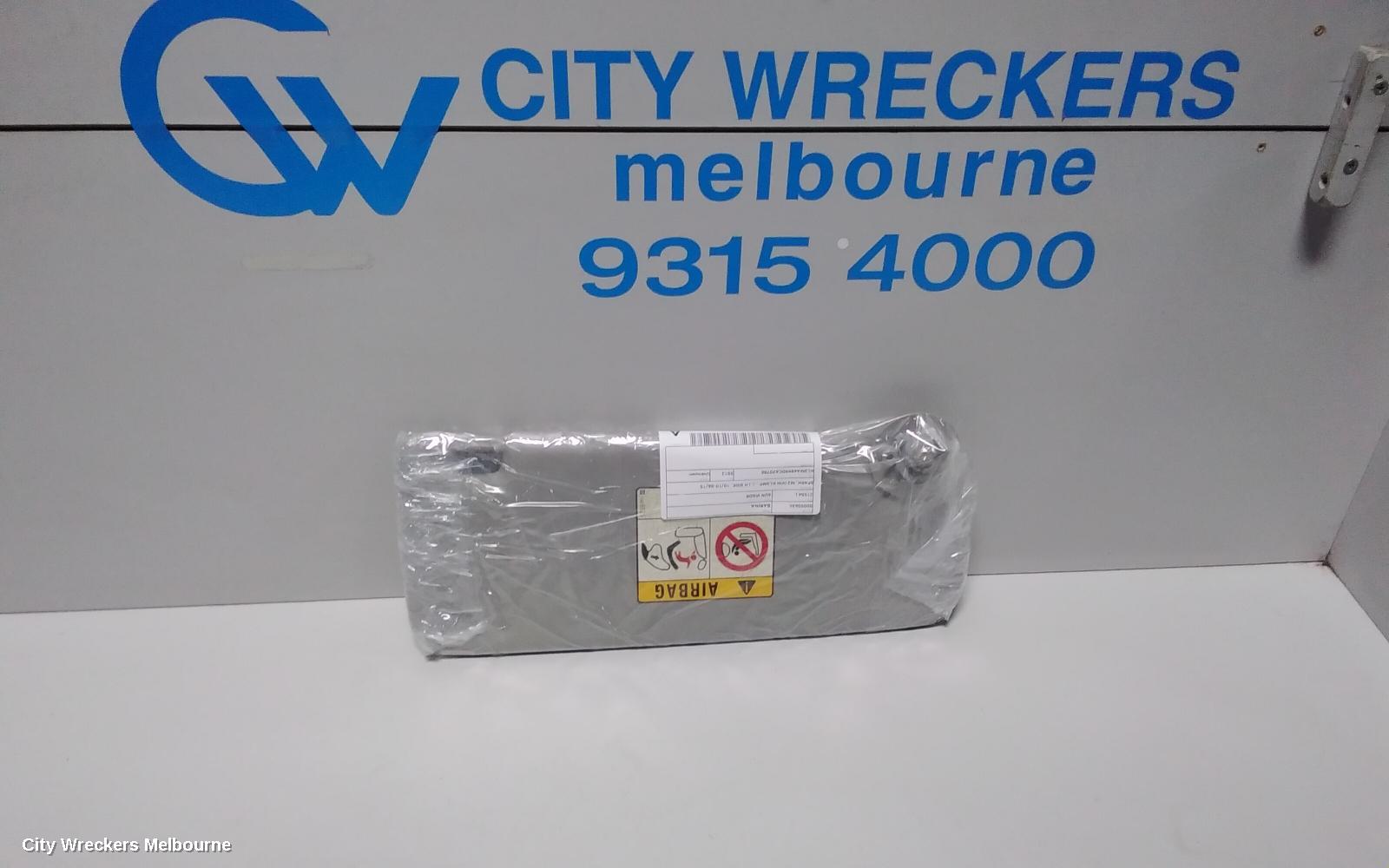 HOLDEN BARINA SUNVISOR, SPARK, MJ (VIN KL3MF...), LH SIDE, 10/2010 - 06/2015