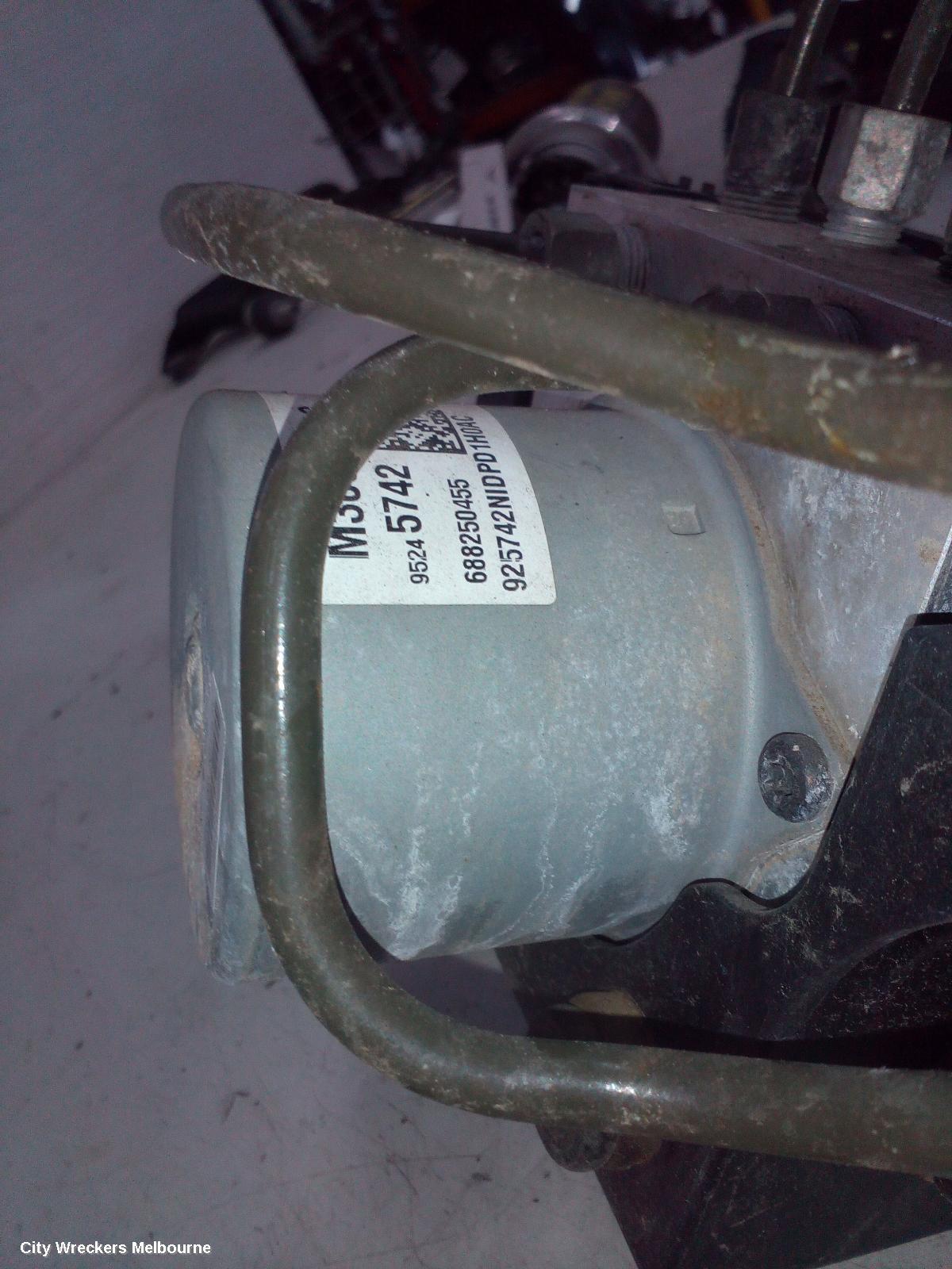 HOLDEN BARINA ABS PUMP/MODULATOR, SPARK, MJ (VIN KL3MF...), 10/2010 - 06/2015