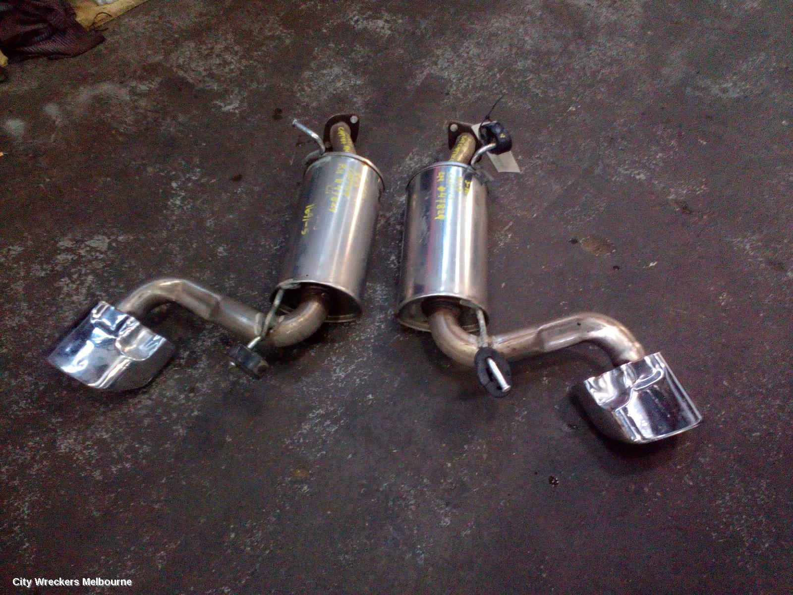 HOLDEN CAPTIVA EXHAUST SYSTEM, CG SERIES 2 03/2011 - 06/2018