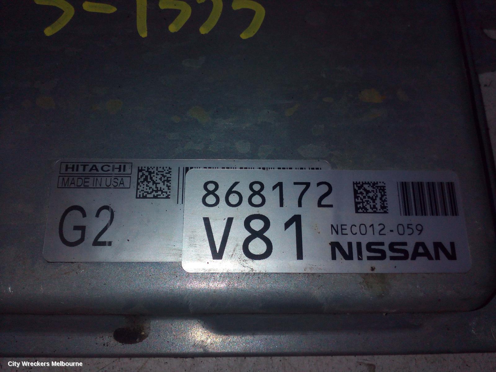 NISSAN PATHFINDER ECU, ENGINE ECU, 3.5, ECU ONLY, R52, 10/2013 - 04/2021